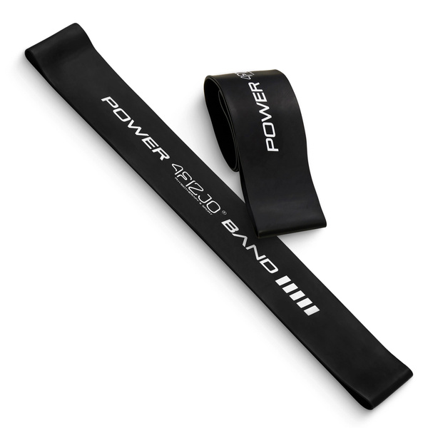 Guma, taśma do ćwiczeń 4Fizjo Mini Power Band 1,2mm bardzo ciężki opór
