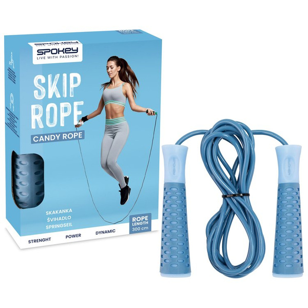 Skakanka łożyskowana Spokey CANDY ROPE