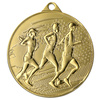 Medal brązowy, stalowy Biegi średnica 45 mm