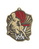Medal metalowy złoty KOSZYKÓWKA M11/Z