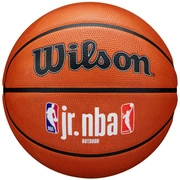 Piłka koszykowa Wilson JR NBA Logo Auth Outdoor pomarańczowa