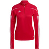 Bluza damska adidas Tiro 23 League Training Top czerwona HS3482