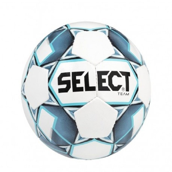 Piłka Nożna Select Team niebiesko-biała rozmiar 3