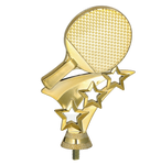 Figurka plastikowa złota TENIS STOŁOWY F277/G