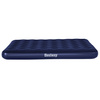 Materac welurowy dwuosobowy 203x152x22cm BESTWAY granatowy