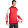 Bluza męska adidas Squadra 25 Hoody czerwona JD2990