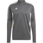 Bluza męska adidas Condivo 22 Training 1/2 zip szaro-biała HD2312