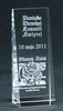 Trofeum szklane T C037
