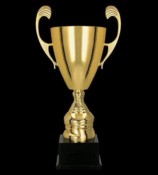 Puchar metalowy złoty T-S 52cm 4104B