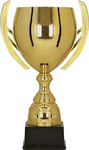 Puchar metalowy złoty - BATIKA H-48,5cm, R-180mm 1059C