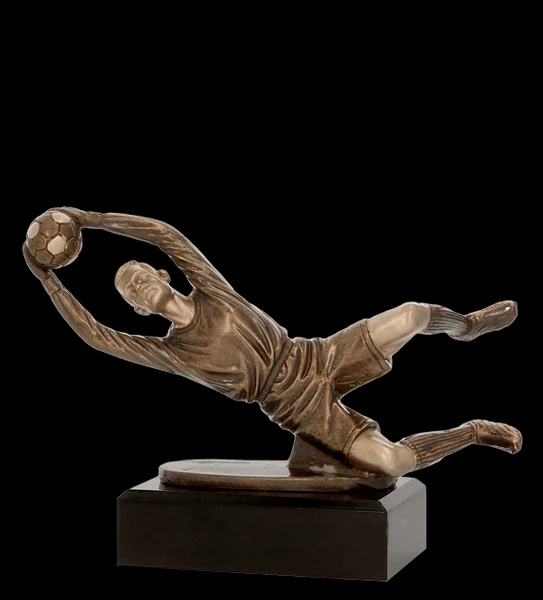 Statuetka odlewana 14,5cm - BRAMKARZ - TPFR863/BR