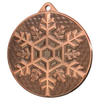 Medal metalowy brązowy SPORTY ZIMOWE MMC48050/B
