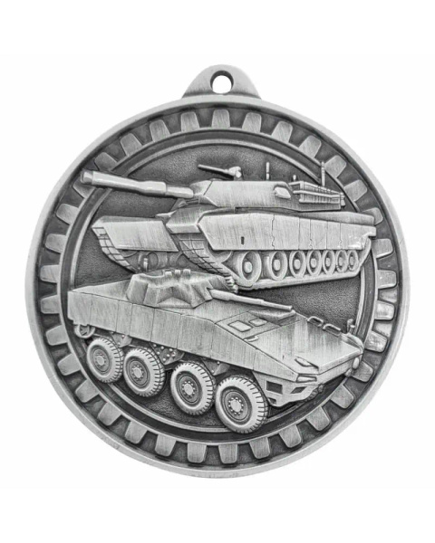 Medal metalowy srebrny WOJSKO M128/S