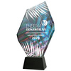 Trofeum szklane z Etui C069