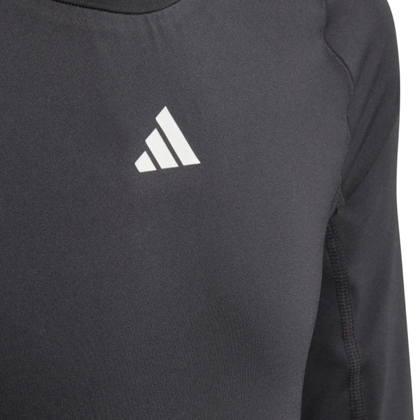 Koszulka dla dzieci adidas Techfit Aeroready Long Sleeve Tee czarna IA2025