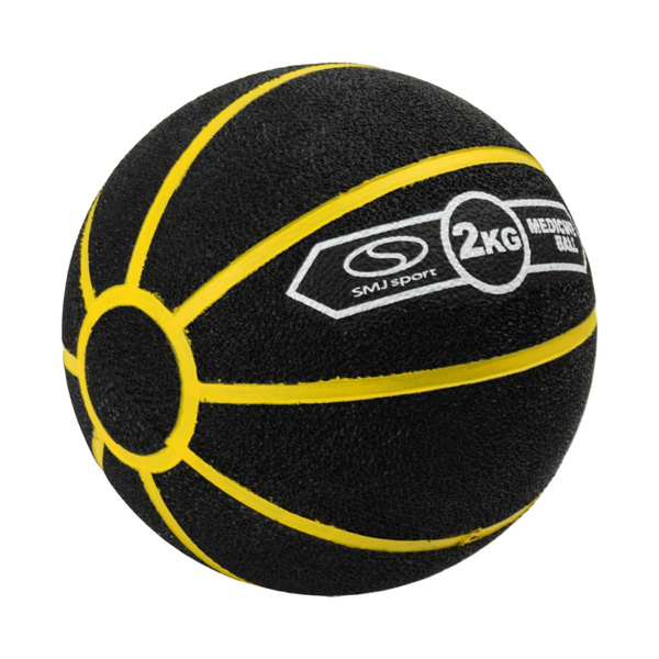 PIŁKA LEKARSKA VINEX VMB-L002Y 2KG czarno-żółta