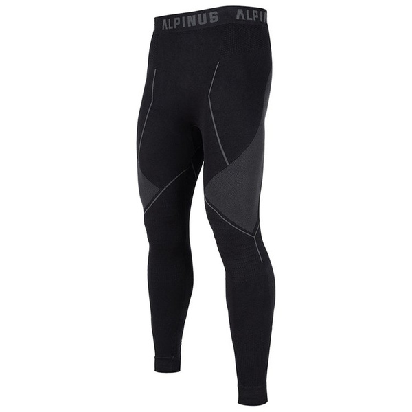 Bielizna termoaktywna męska Alpinus Tactical Base Layer Set czarno-szara GT43276