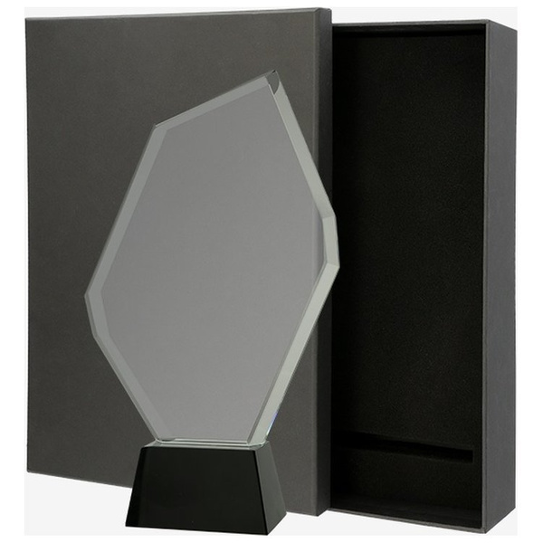 Trofeum szklane z Etui C069