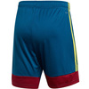 Spodenki męskie adidas Tastigo 19 Shorts niebiesko-bordowo-żółte DU4411