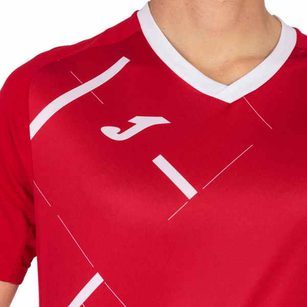 Koszulka sportowa, piłkarska Joma  Tiger III czerwona