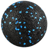 Piłka do masażu ćwiczeń 8 cm czarno-niebieska