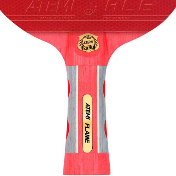 Zestaw do ping ponga Atemi Flame 1 rakietka,2 piłeczki***