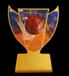 Trofeum metalowe - Koszykówka
