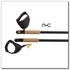 Kije Nordic Walking Nils Extreme żółto-czarne aluminiowe