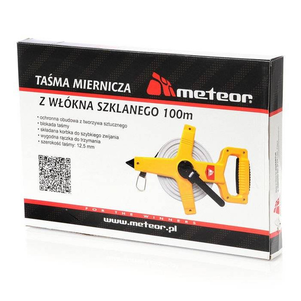 TAŚMA MIERNICZA METEOR PROFESJONALNA 100 m 38303
