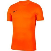 Koszulka dziecięca Nike Dri-FIT Park VII pomarańczowa sportowa, piłkarska