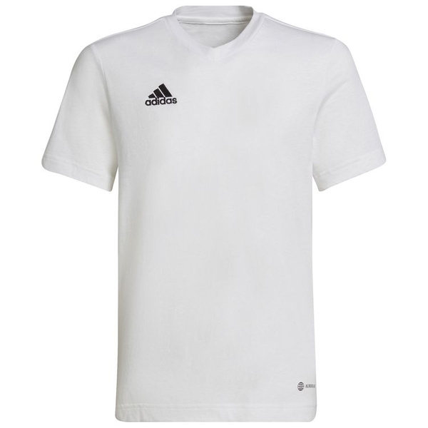 Koszulka sportowa dziecięca adidas TEE biała bawełniana