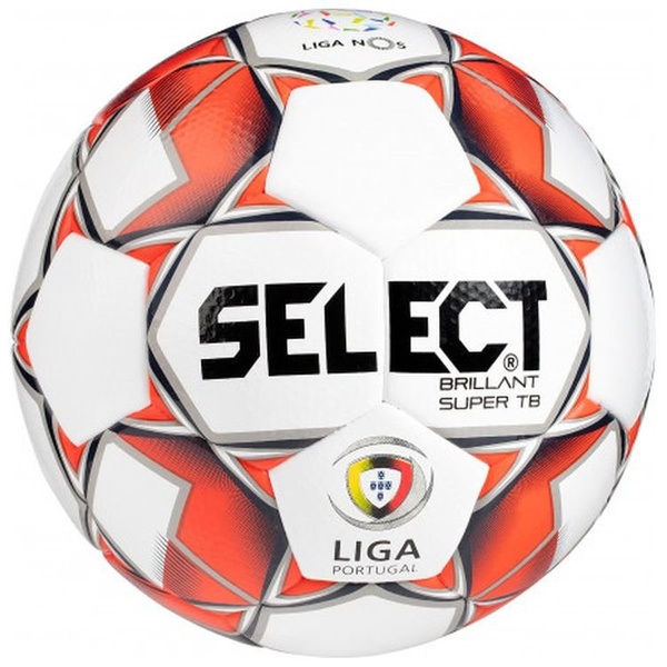 Piłka nożna Select BRILLANT SUPER pomarańczowo-biała rozmiar 5