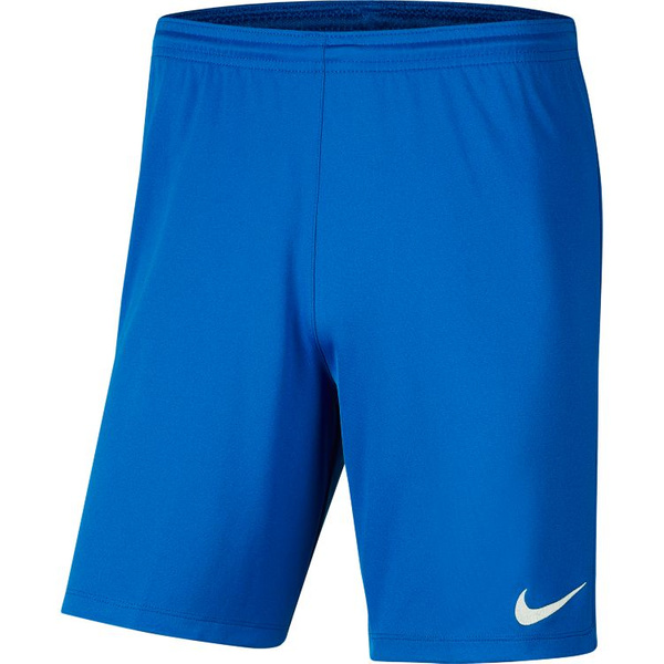 Spodenki męskie sportowe Nike Dri-FIT Park III niebieskie poliestrowe